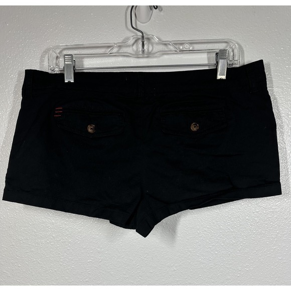 BDG Shorts Womens 12 Black Casual Chino Classic Pockets Urban Outfitters Summer - Picture 2 of 10